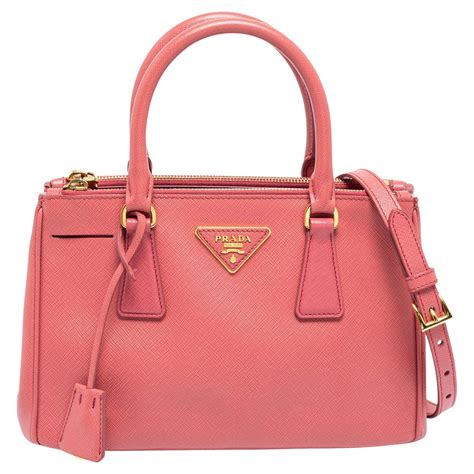 prada saffiano cuir pink|Prada saffiano leather handbags.